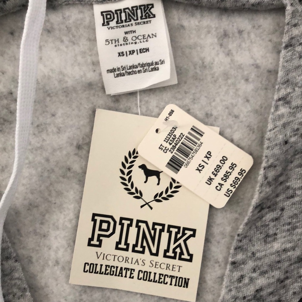 Pink VS Collegiate Louisville Hoodie Sweatshirt - Picture 4 of 7
